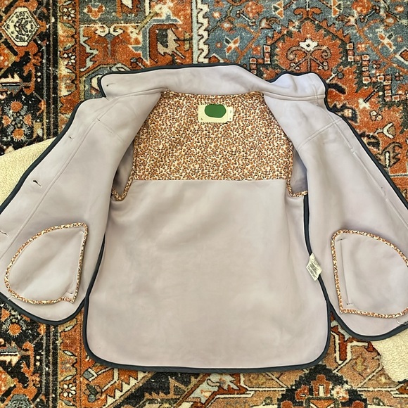 Anthropologie Piped Sherpa Jacket | Women’s Size XS - Picture 8 of 10